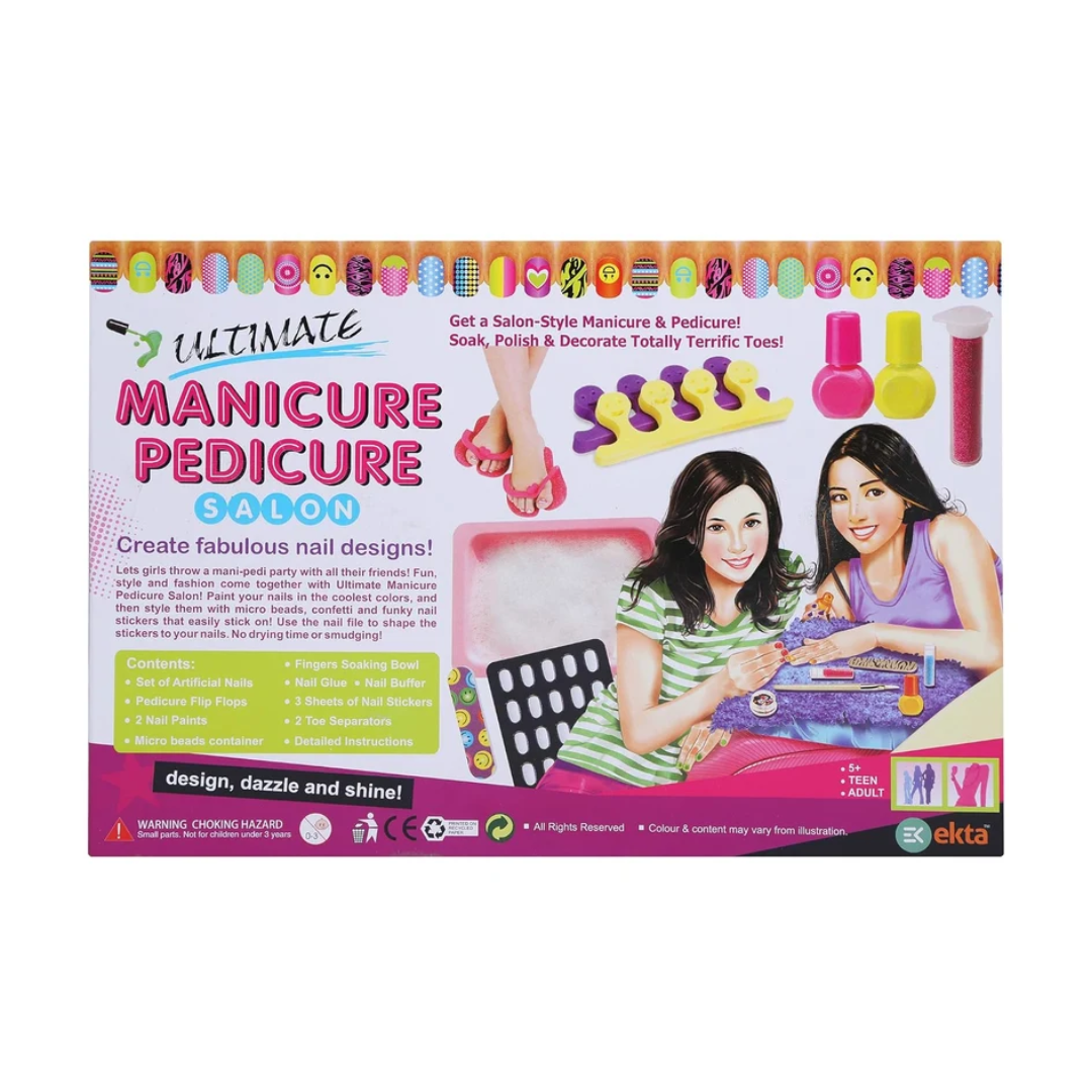 Ekta Ultimate Manicure Pedicure Salon Playing Kit