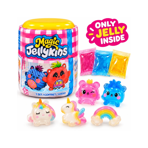 Magic Jellykins Surprise Toy Jar | Cute Collectible Character Toy for Kids Assorted color
