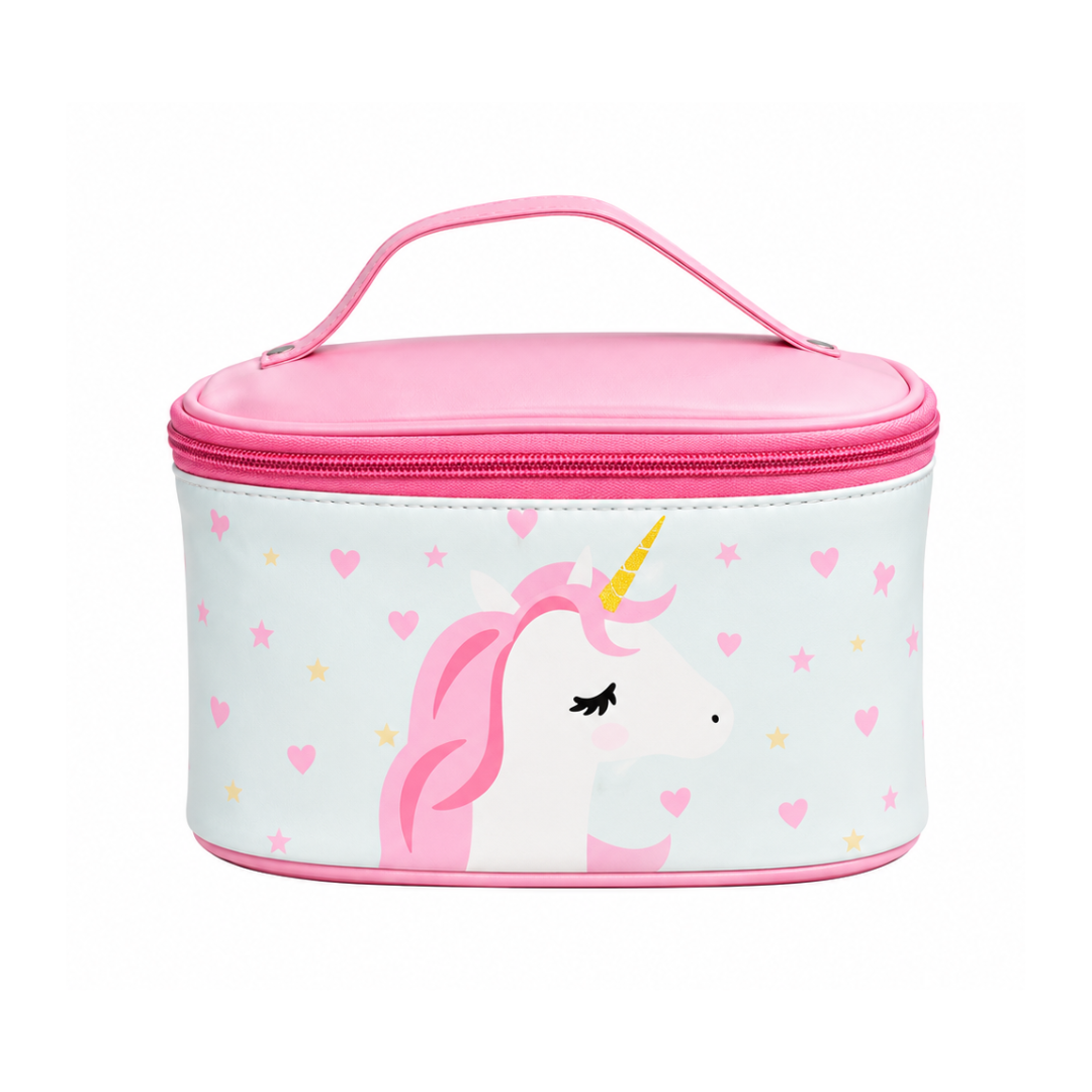 Whimsy Beauty Girls 13Pcs Unicorn Travel Beauty Vanity Kit