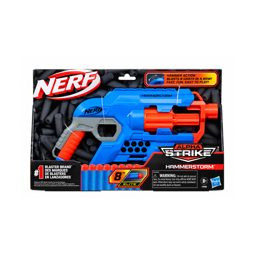 Hasbro Nerf Alpha Strike Hammerstorm Blaster Gun