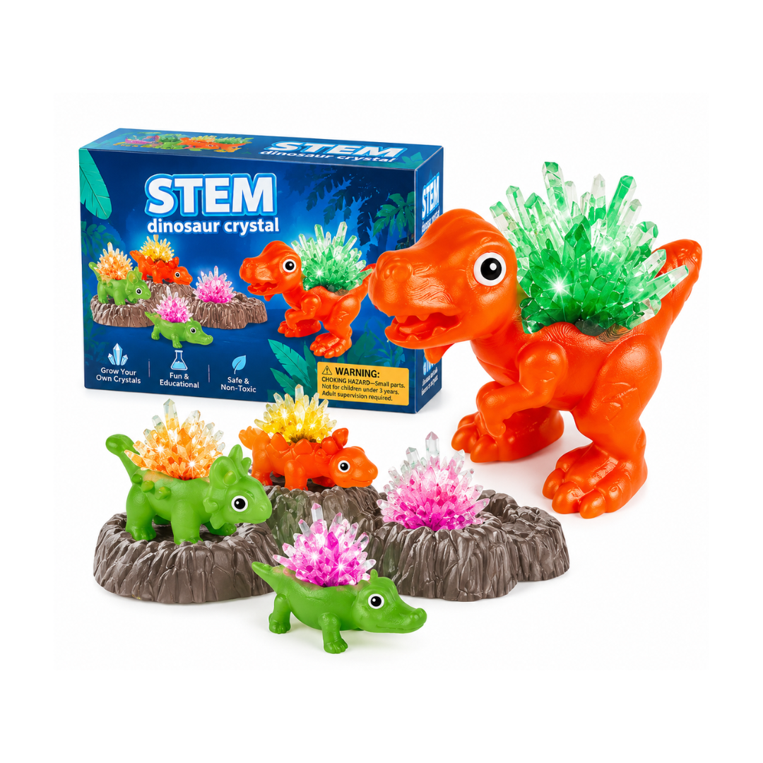 Youreka Stem Chemistry Kit Dino - Mite Crystal Lab 8Yrs+