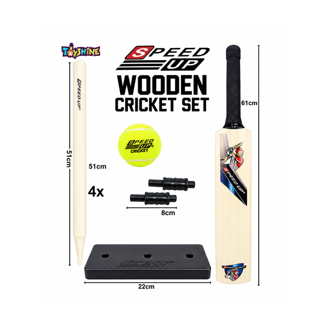 Speed Up X-Shot Combo Box Cricket Kit for Kids Size-1