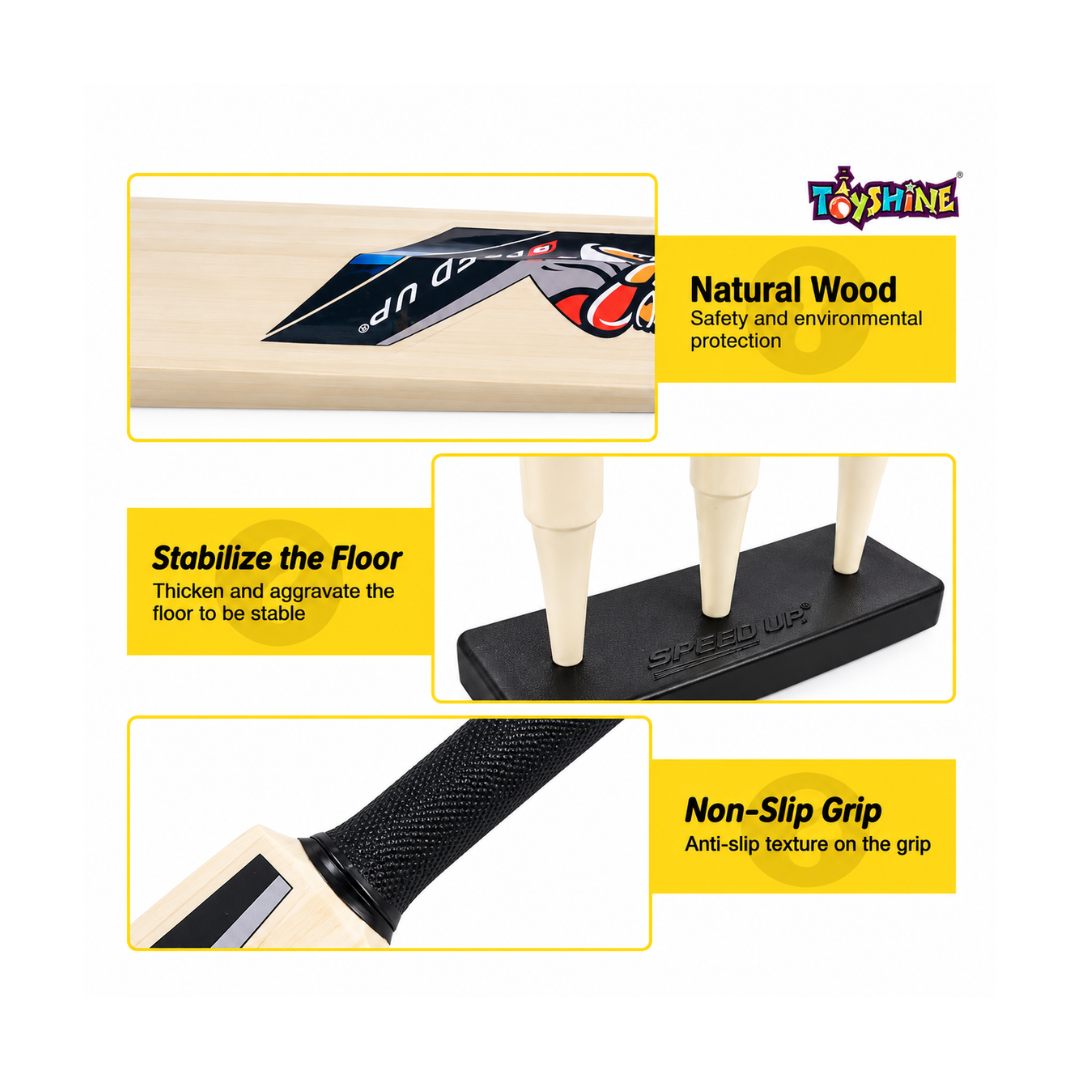 Speed Up X-Shot Combo Box Cricket Kit for Kids Size-1