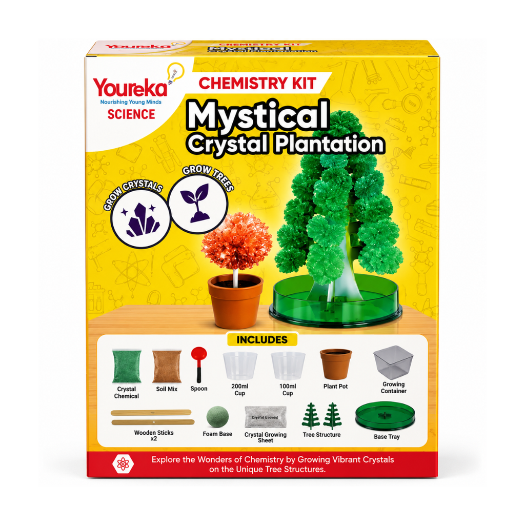 Youreka Science Chemstry Kit Mystical Crystal Plantation 8Yrs+