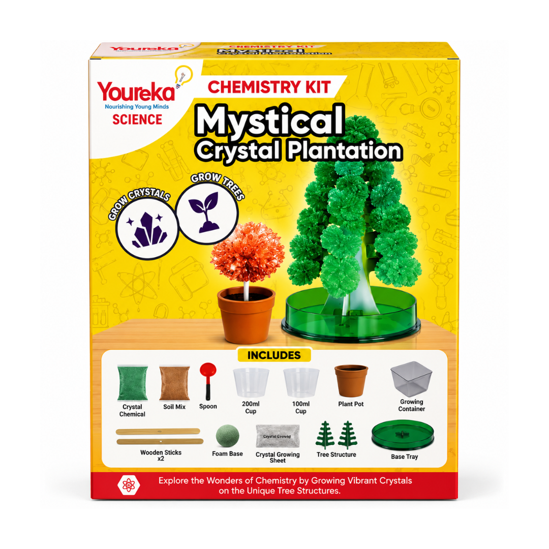 Youreka Science Chemstry Kit Mystical Crystal Plantation 8Yrs+