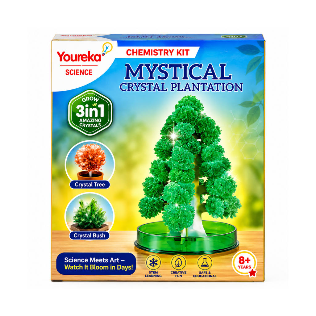 Youreka Science Chemstry Kit Mystical Crystal Plantation 8Yrs+