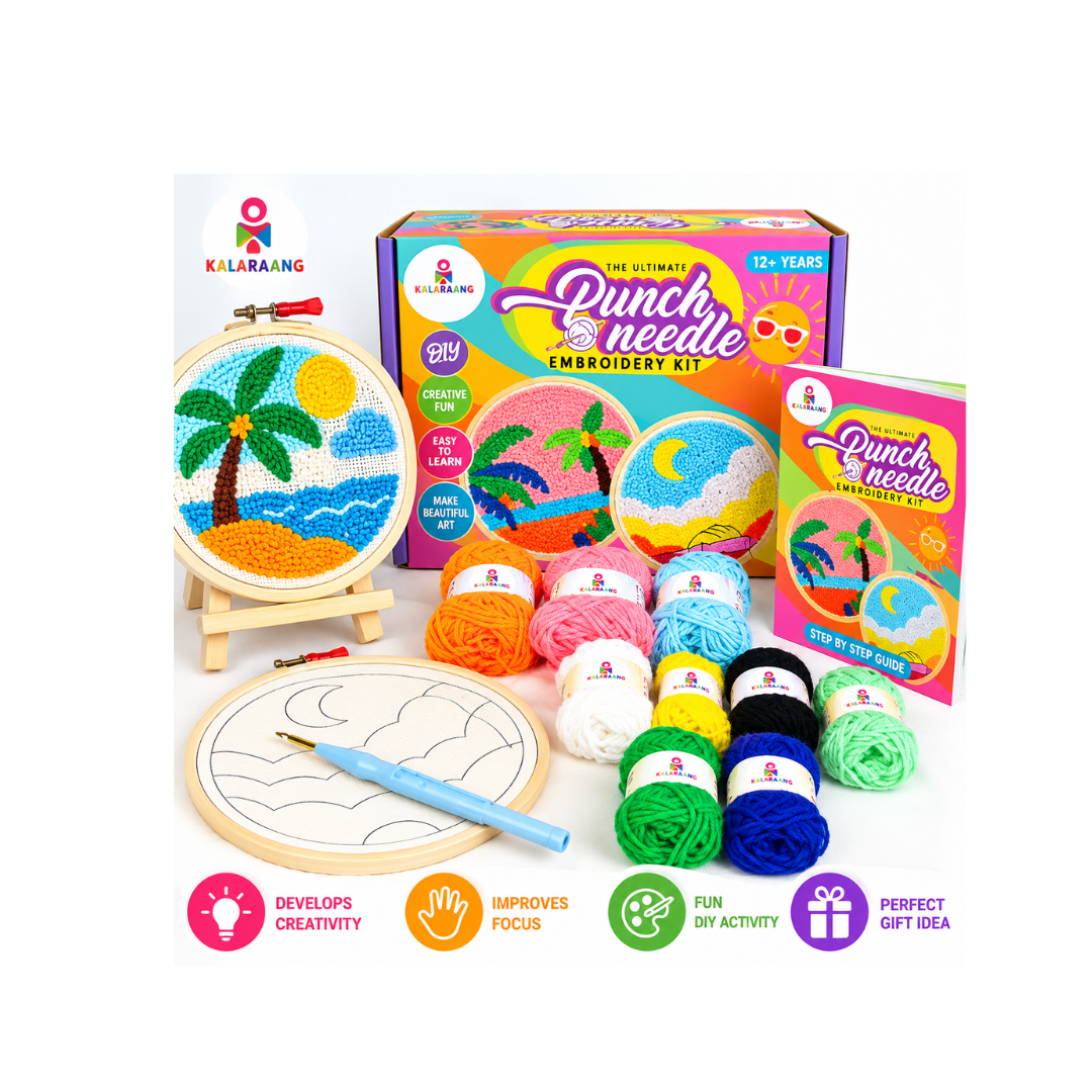 Kalakaram Punch Needle Embroidery Kit