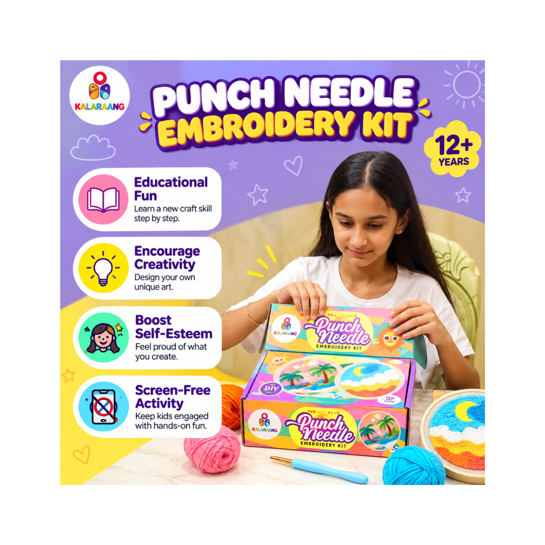 Kalakaram Punch Needle Embroidery Kit