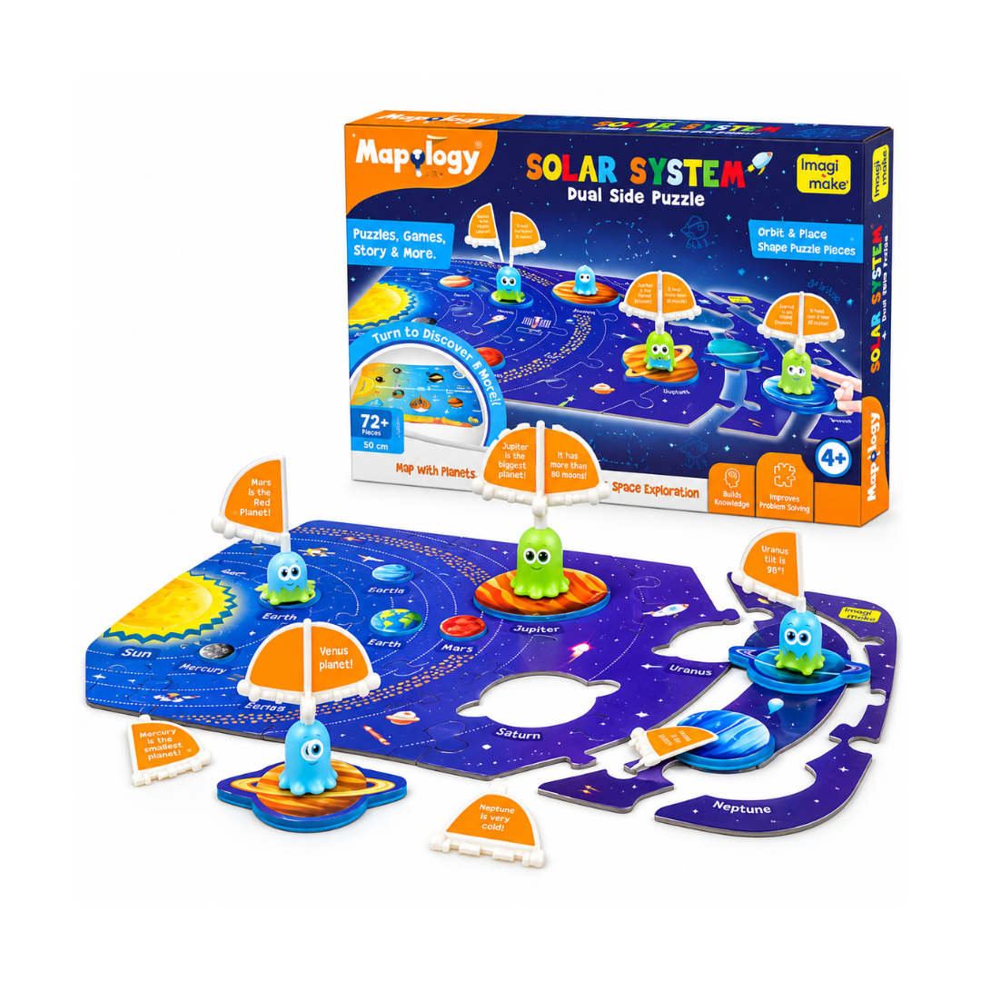 Imagimake Mapology Solar System Puzzle