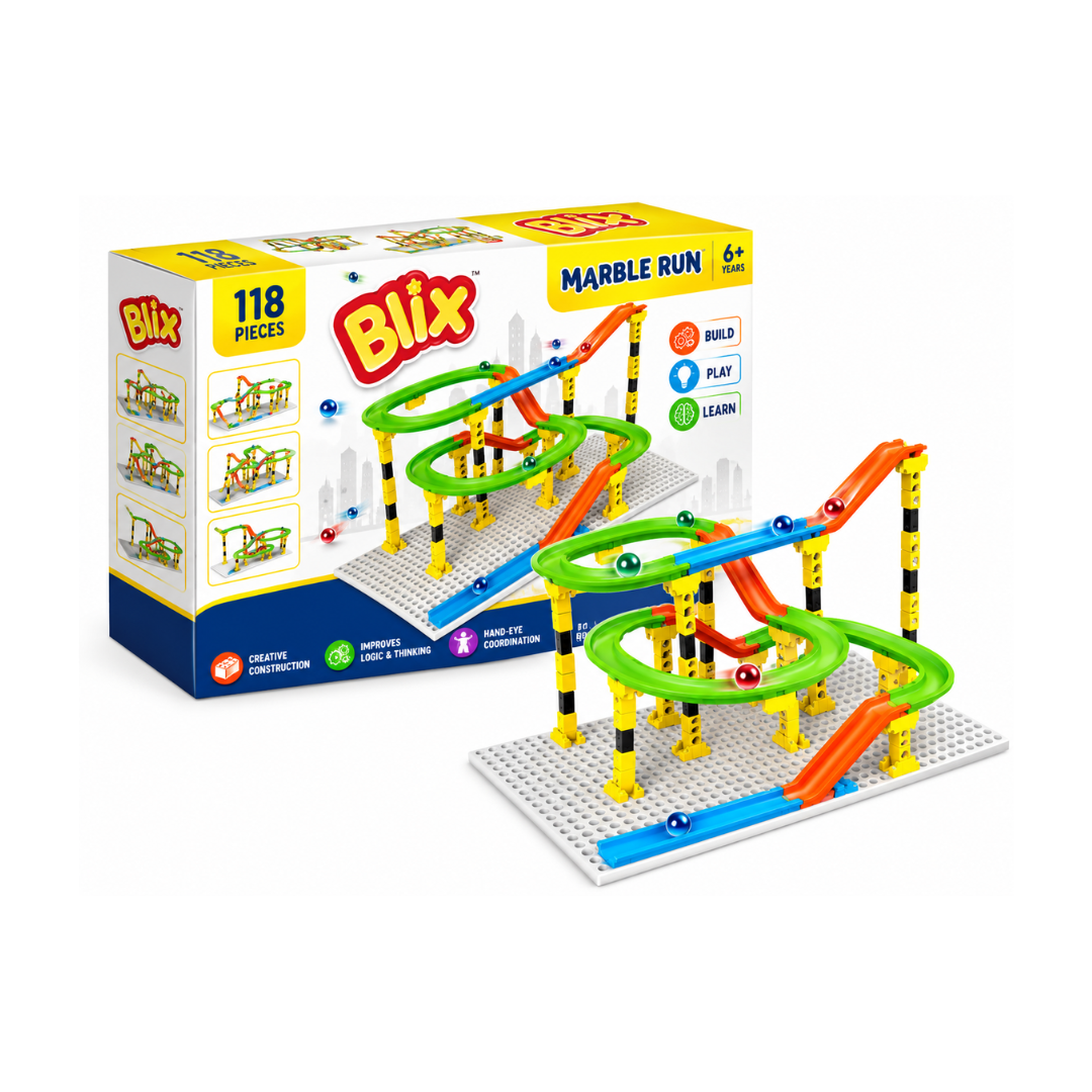 Zephyr Blix Marble Run-1 Plastic Marble Tracks For Kids