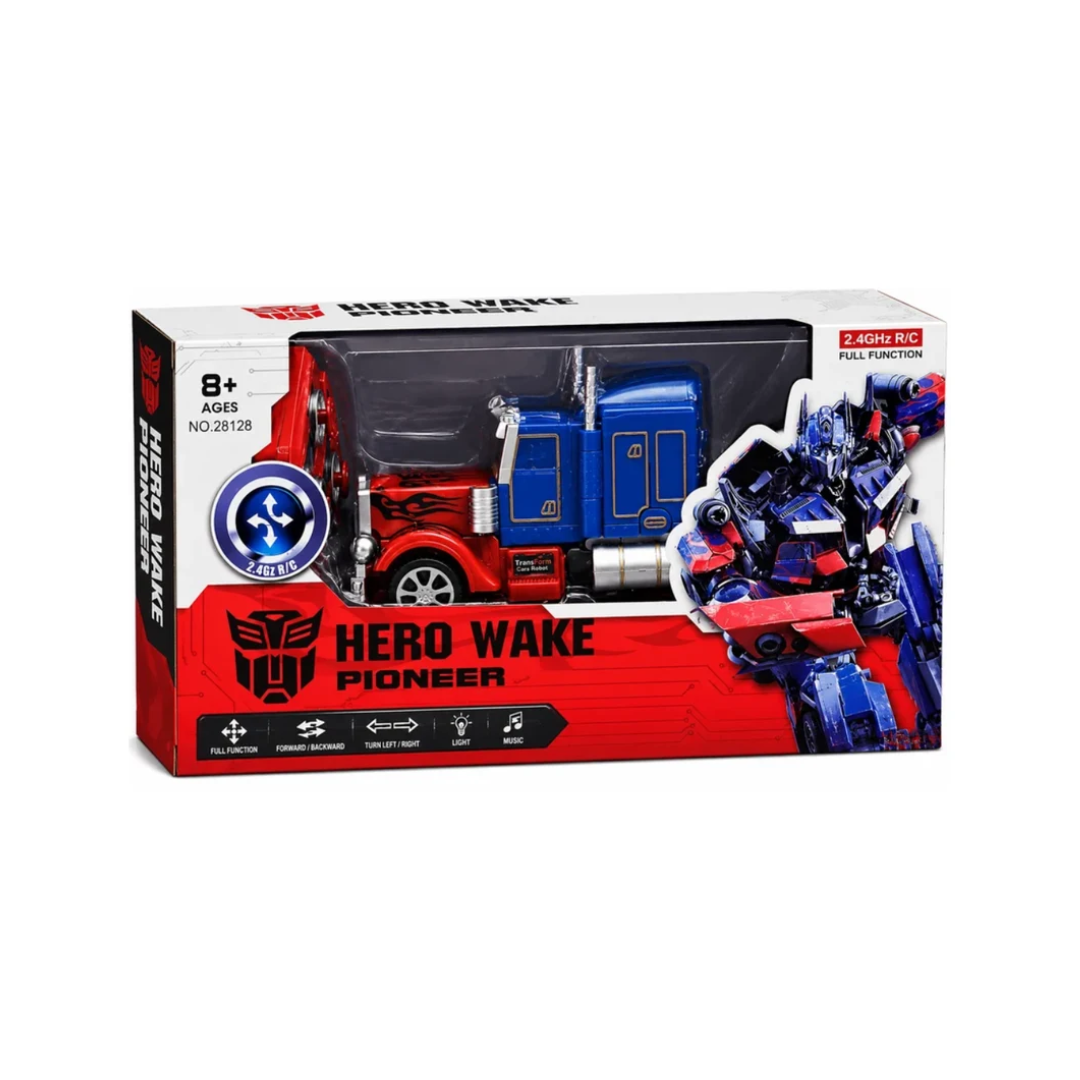 Hero Wake Pioneer Transforming RC Truck to Robot – 2.4GHz Remote Control | Model 28128