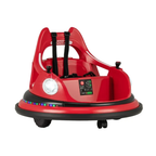 EMotorad Formula Fun Dash Car 12V Electric Bumper Car for Kids – Rechargeable Ride-On Car Red