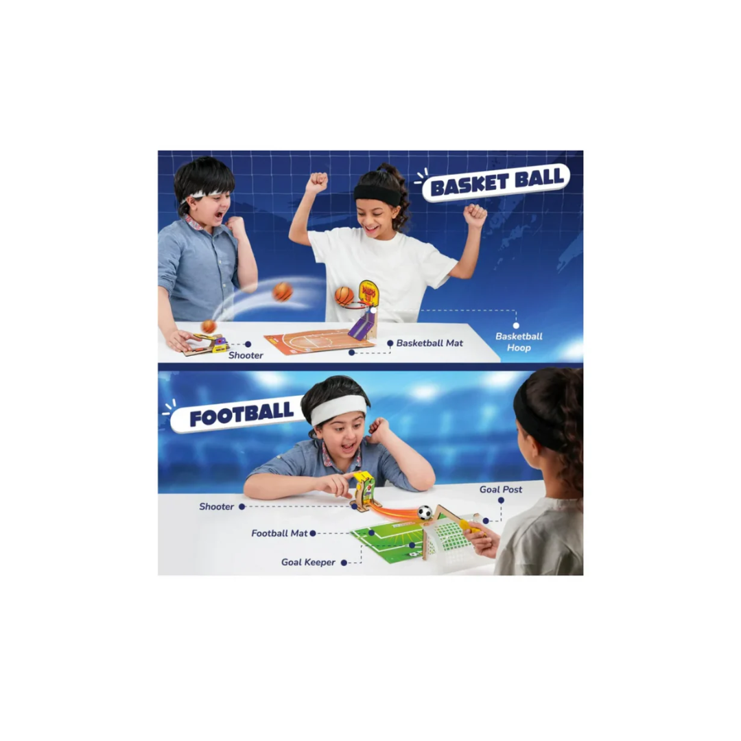 Smartivity Multi Sports Kit for Kids 6-12 Year