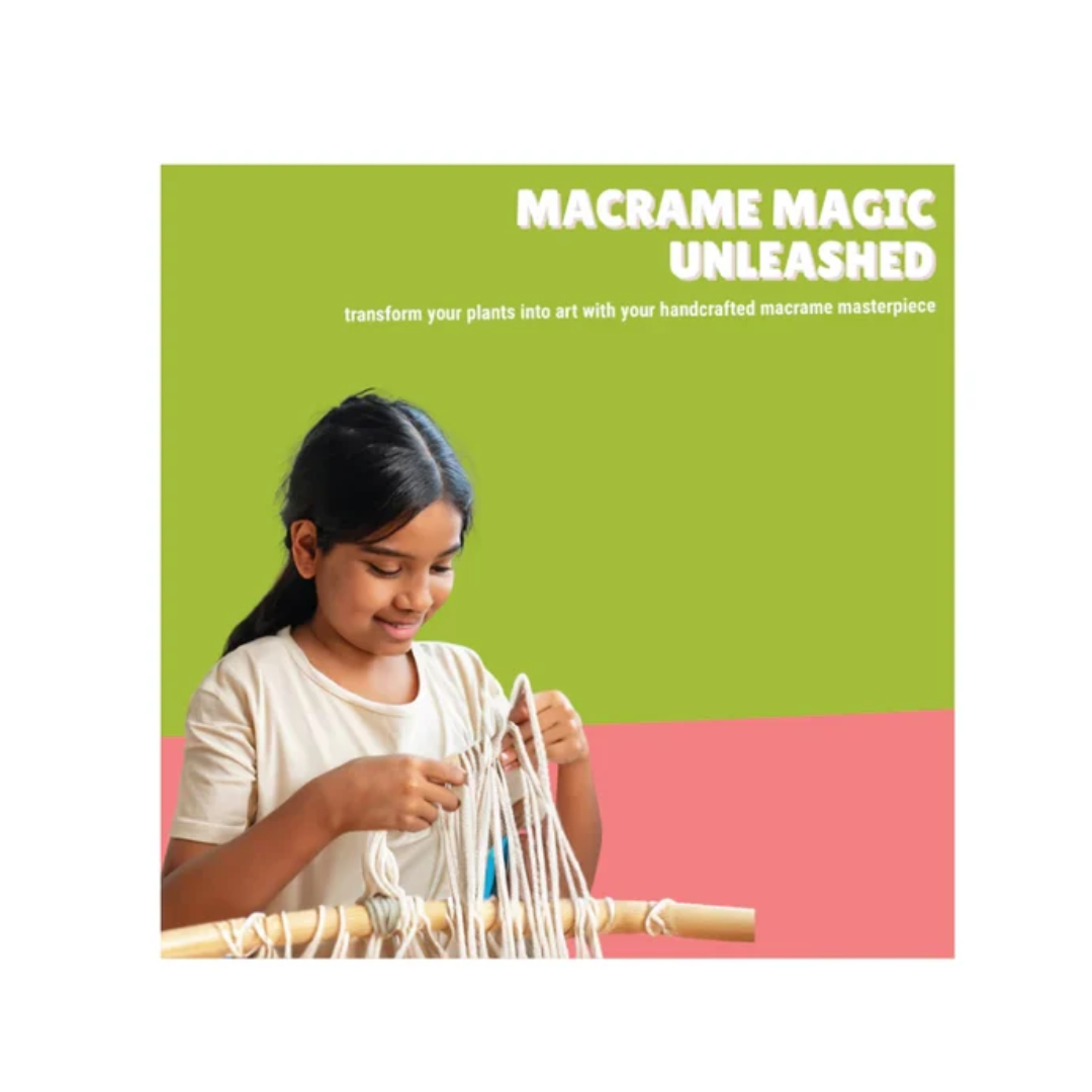 Kalakaram Macrame Plant Hanger Kit