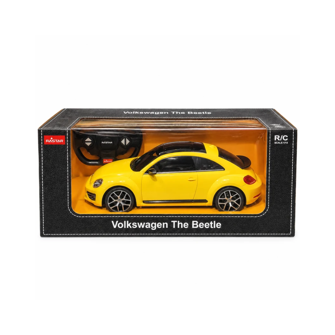 Rastar Volkswagen The Beetle 1:14 Scale Remote Control Car – Yellow