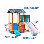 Step2 Woodland Adventure Playhouse & Slide