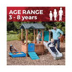 Step2 Woodland Adventure Playhouse & Slide