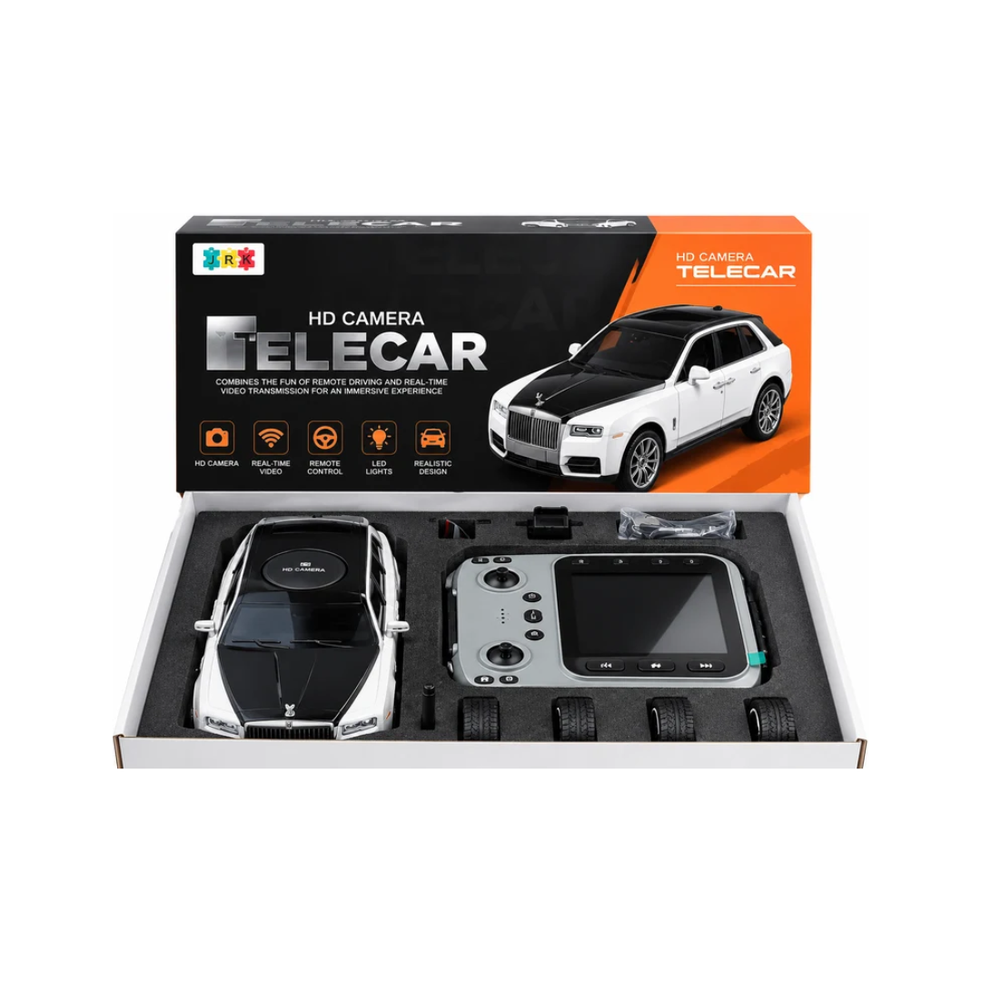 Telecar HD Camera Remote Control Car with Display Remote Control & Spare Wheels