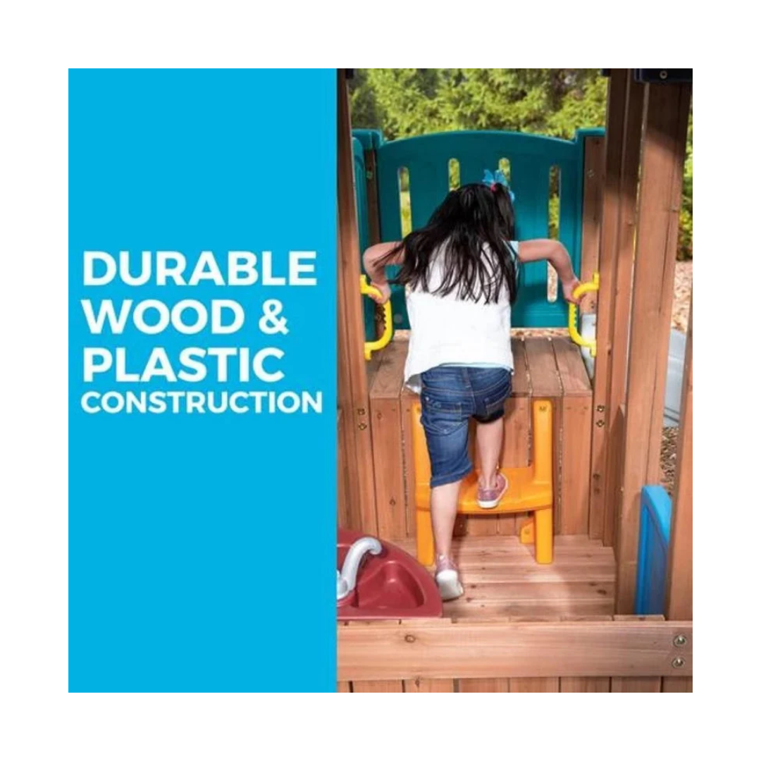 Step2 Woodland Adventure Playhouse & Slide