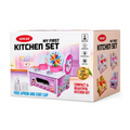 Simmar My First Kitchen Set for Kids with Cooking Accessories, Apron & Chef Cap