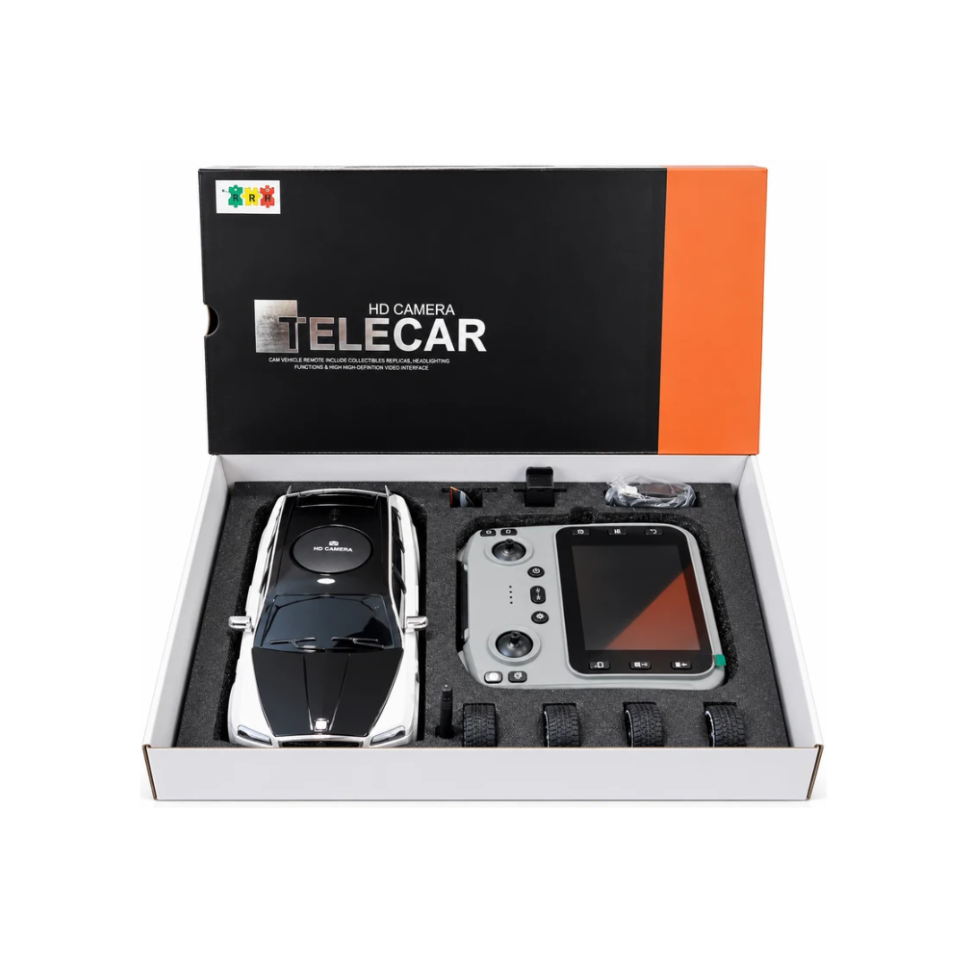 Telecar HD Camera Remote Control Car with Display Remote Control & Spare Wheels