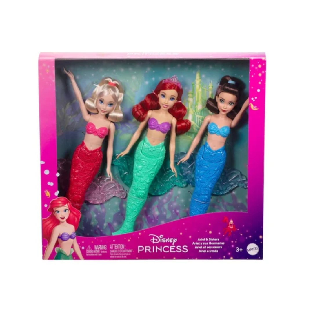 Mattel Disney Princess Ariel & Sister Mermaid Doll