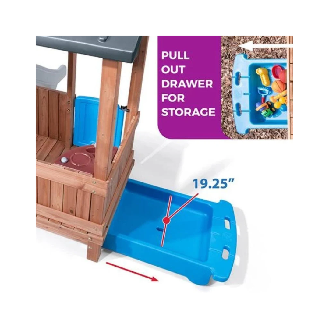 Step2 Woodland Adventure Playhouse & Slide