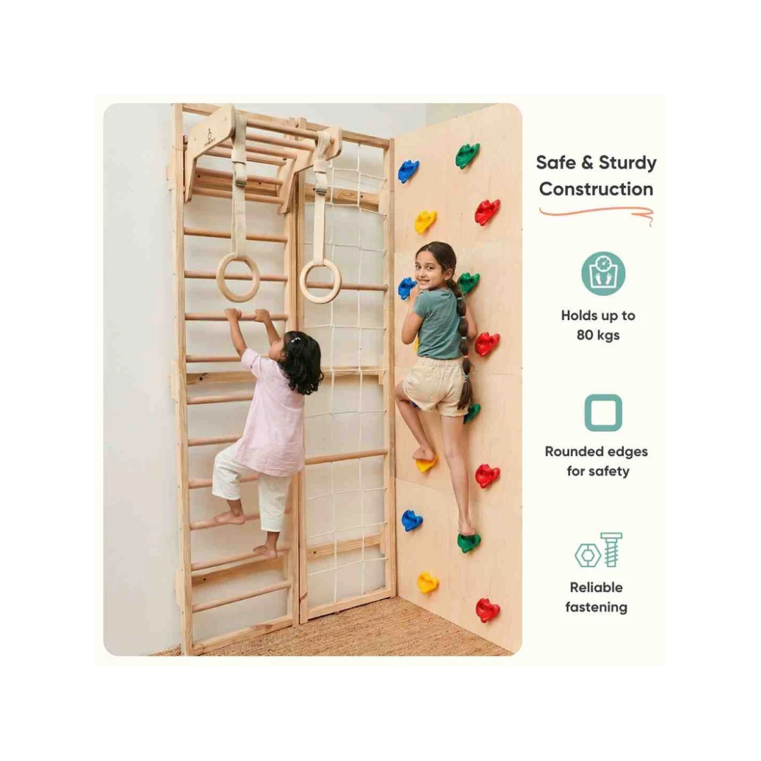Curious Cub L Shaped Jungle Gym (6 feet)
