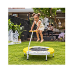 Plum Junior Jungle Bouncer with Sounds | Spring-Free Kids Trampoline with Handle for Ages 18 Months+