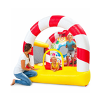 Plum Candy Bouncer with Inflator & Storage Bag | Inflatable Bouncy Castle for Kids Ages 3–10 Years