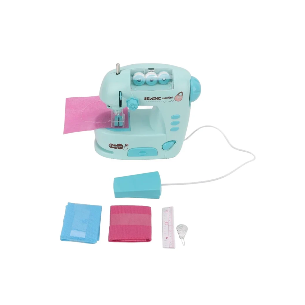 DIY Sewing Machine Toy for Kids – Pretend Play Sewing & Fashion Design Set 3+ Years