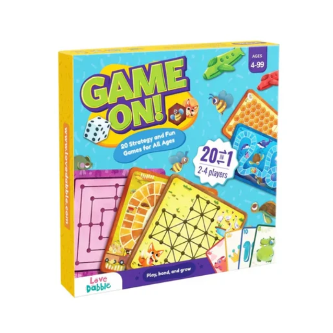 Bloomingo Game On 20 In 1 Board Game, 4Y+