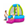 Plum Rocket Bouncer with Inflator & Storage Bag | Inflatable Bouncy Castle for Kids Ages 3–6 Years