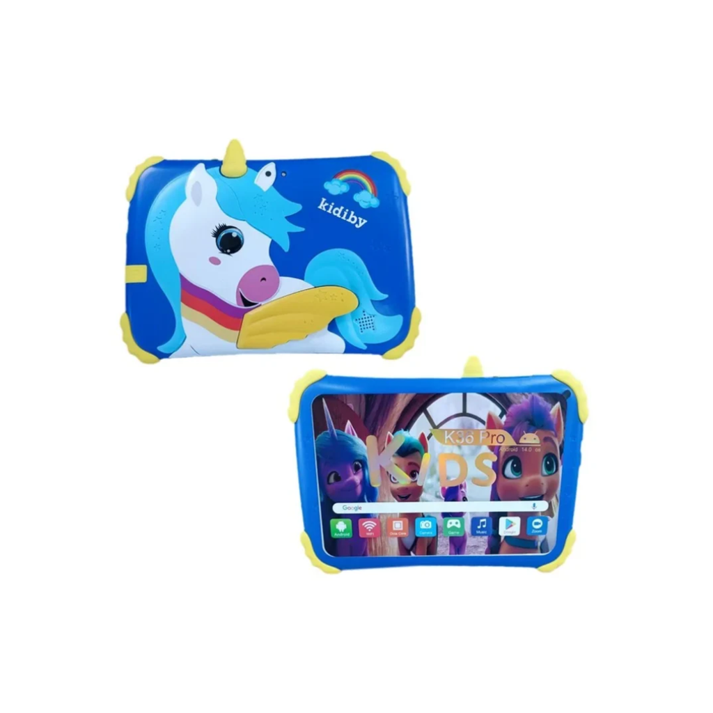 Kids K36 Pro 7-Inch IPS Learning Tablet – Unicorn Design