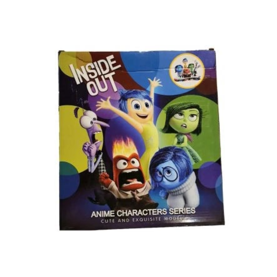 Inside Out Anime Character Figure Set – 5 Emotions Collectible Figures for Kids