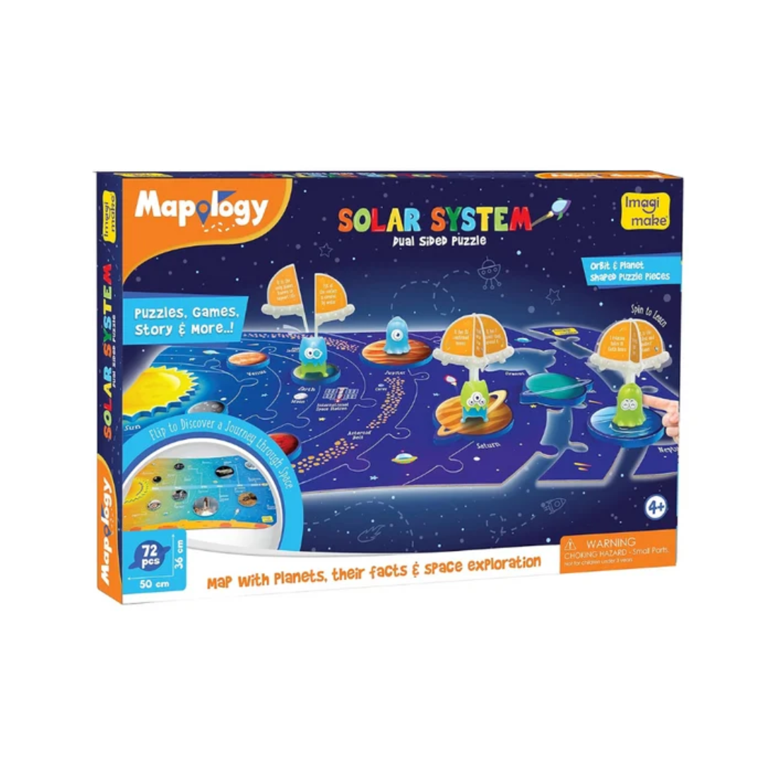 Imagimake Mapology Solar System Puzzle
