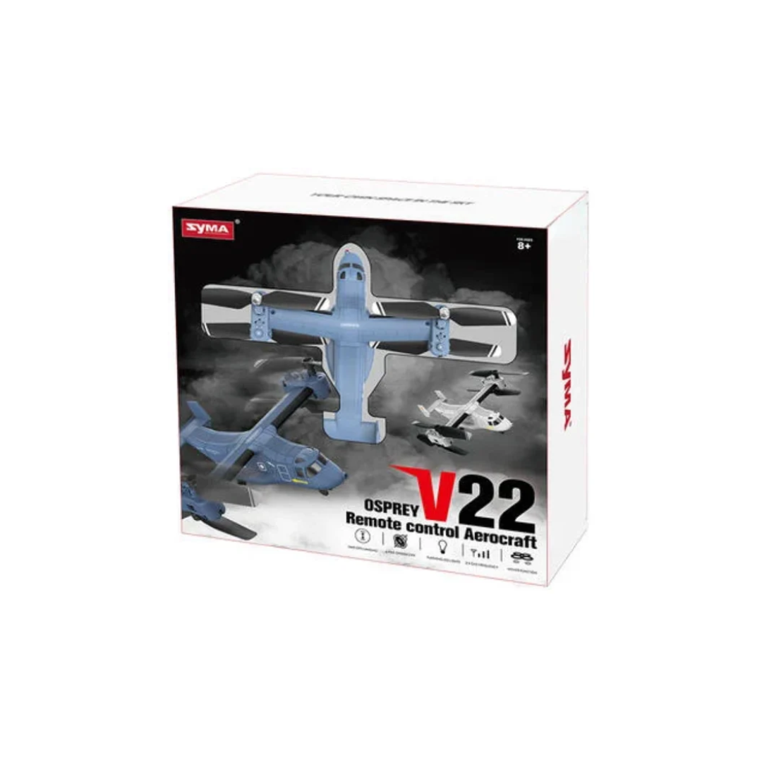 SYMA Osprey V22 Remote Control Aircraft – 2.4GHz RC Tilt-Rotor Aircraft with Gyroscope & Hover Function