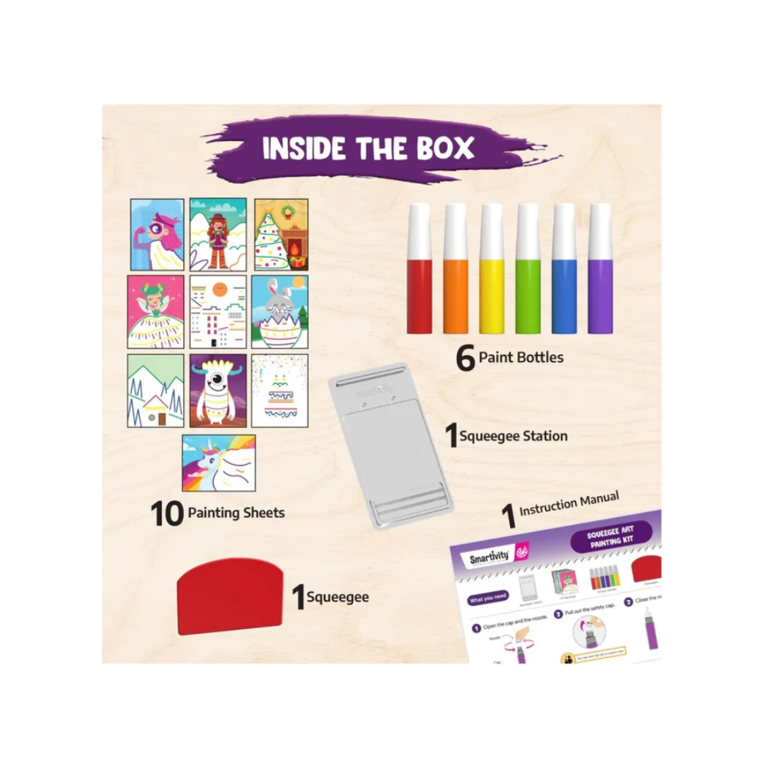 Smartivity Squeegee Art Painting Kit