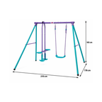 Plum Products Deimos Metal Climbing Dome for Kids 3–8 Years – Outdoor Jungle Gym, Powder-Coated Steel Frame, Turquoise (Copy)