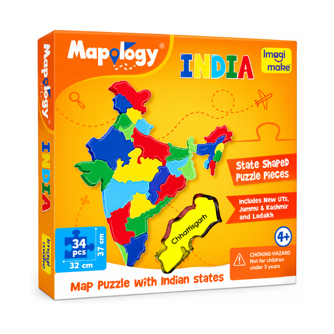 ImagiMake Mapology States of India Map Puzzle