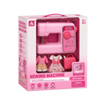 Kids Sewing Machine Toy Set with Light Effect & Dress-Up Accessories – Pretend Play Sewing Machine