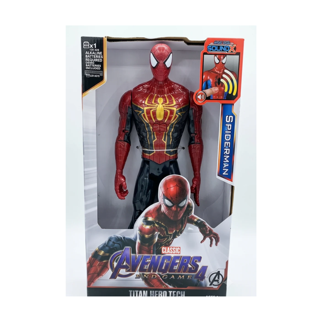 Spider-Man Titan Hero Tech 10 Inch Action Figure with Sound – Avengers Endgame