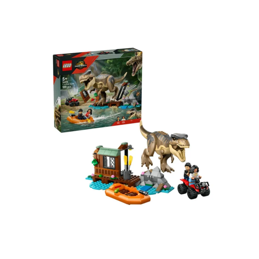 Lego 76975 Jurassic World T. Rex River Escape (199 Pieces)