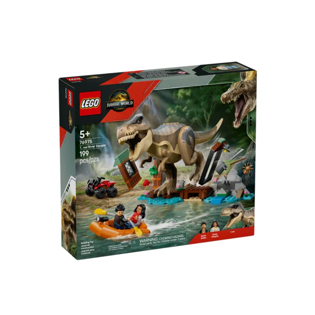Lego 76975 Jurassic World T. Rex River Escape (199 Pieces)