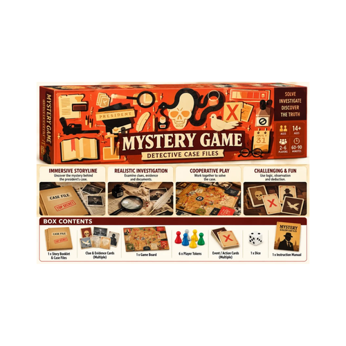 Secret Hitler Board Game – Social Deduction, Strategy & Party Game for Friends & Groups