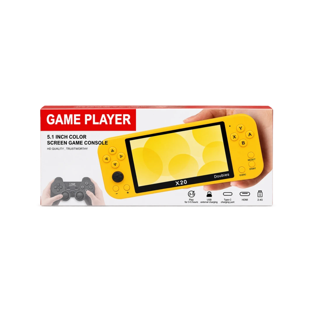 Game Player X20 5.1-Inch Portable Video Game