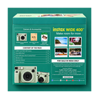 Fujifilm Instax Wide 400 Instant Camera Starter Kit Black