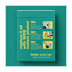 Fujifilm Instax Wide 400 Instant Camera Starter Kit Black