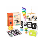 Curious Cub Play & Learn Montessori Kit – Level 1 | 0 Months+ | 9 Engaging Toys