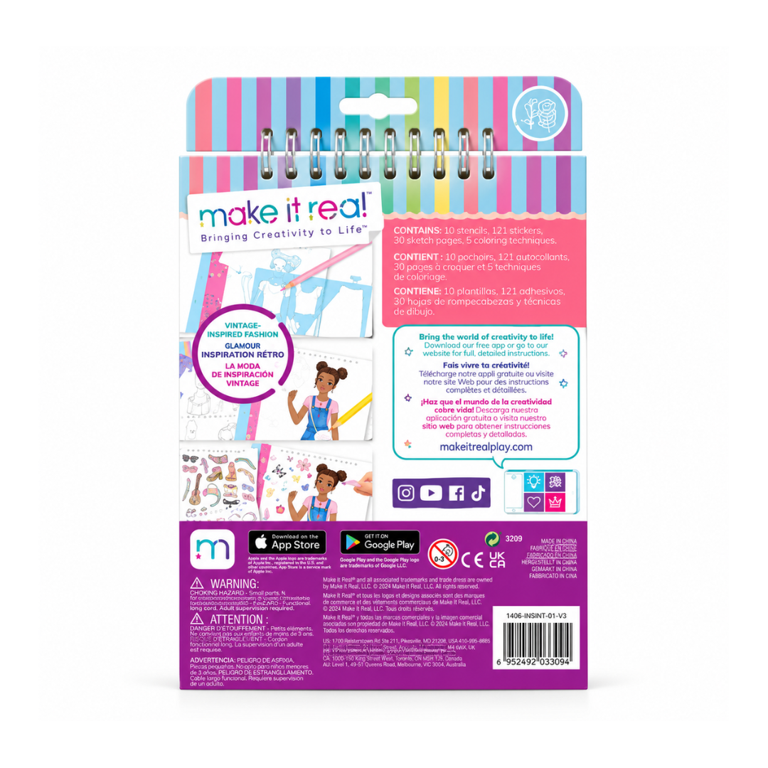 Make It Real- Blooming Vibes Sketchbook
